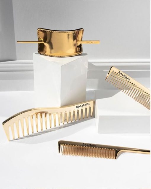 BALMAIN HAIR kuldne stiliseerimiskamm / Golden Styling Comb 14K Gold - Image 2