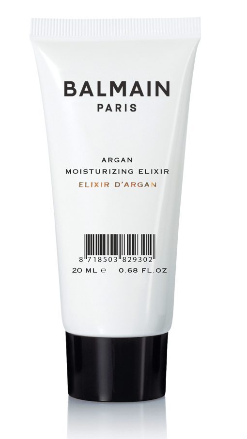 BALMAIN HAIR nahast kosmeetikakott reisile valge / Styling Line Cosmetic Bag White - Image 4