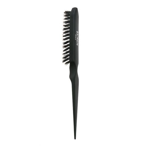 BALMAIN HAIR naturaalsetest harjastest tupeerimishari must / Boar Hair Backcomb Brush Black