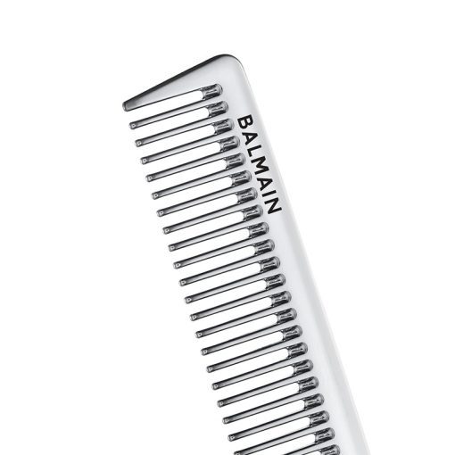 BALMAIN HAIR hõbedane lõikuskamm / Silver Cutting Comb - Image 2