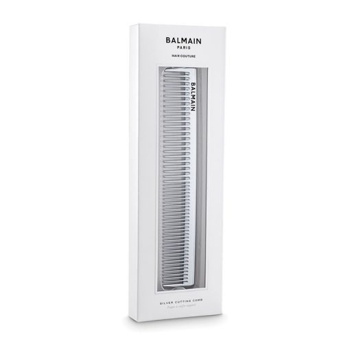 BALMAIN HAIR hõbedane lõikuskamm / Silver Cutting Comb - Image 4