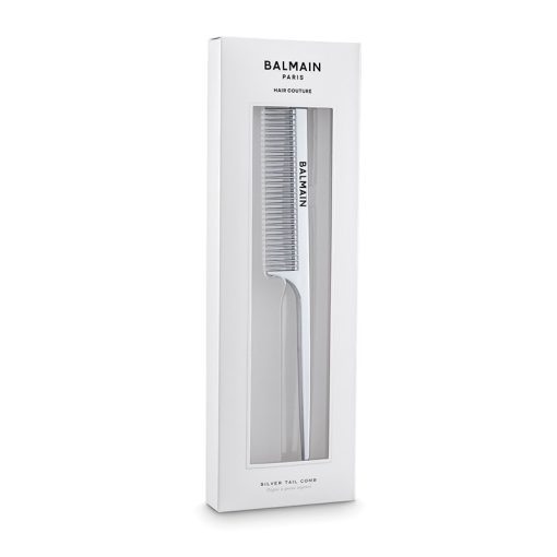 BALMAIN HAIR hõbedane pika sabaga kamm / Silver Tail Comb - Image 4
