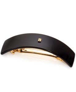 Balmain Barrette Pour Cheveux L Black plaukų segtukas