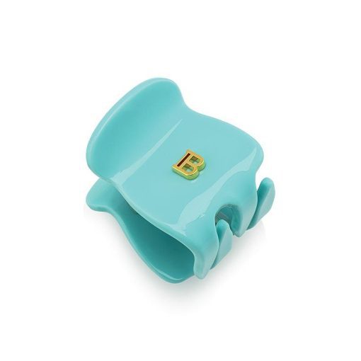 BALMAIN HAIR juukseklamber türkiis / Pince à Cheveux Turquoise XS