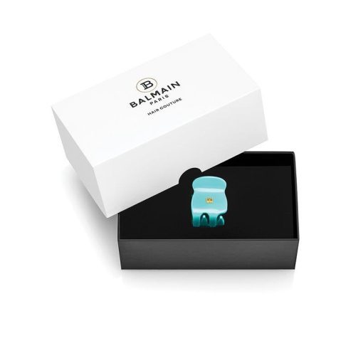 BALMAIN HAIR juukseklamber türkiis / Pince à Cheveux Turquoise XS - Image 3