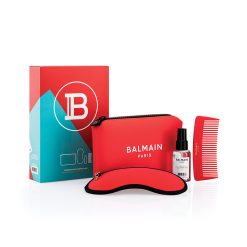 BALMAIN HAIR neopreenist kosmeetikakott / Cosmetic Bag Red