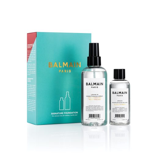 BALMAIN HAIR juukseid sügavuti niisutav ja sära andev komplekt / Signature Foundation Set LE