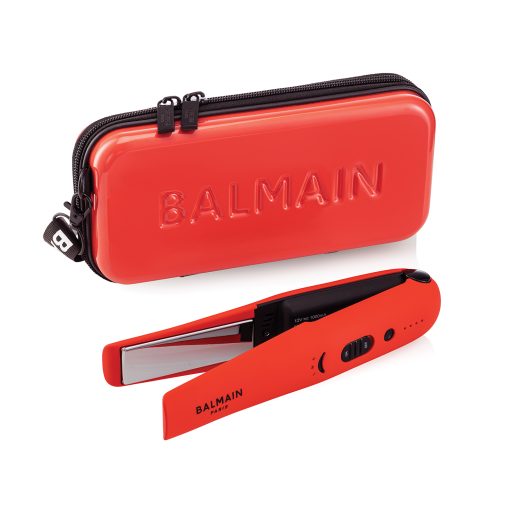 BALMAIN HAIR juhtmevaba sirgendaja korallpunane / Cordless Straightener Red & Black