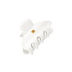 BALMAIN HAIR juukseklamber krabi valge S / Pince à Cheveux White S