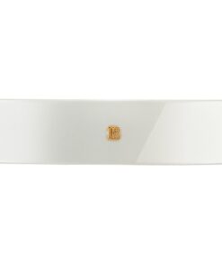 Balmain Barrette Pour Cheveux L White plaukų segtukas