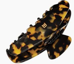 BALMAIN HAIR juukseklamber krabi kilpkonn L / Pince à cheveux Tortoise Shell L