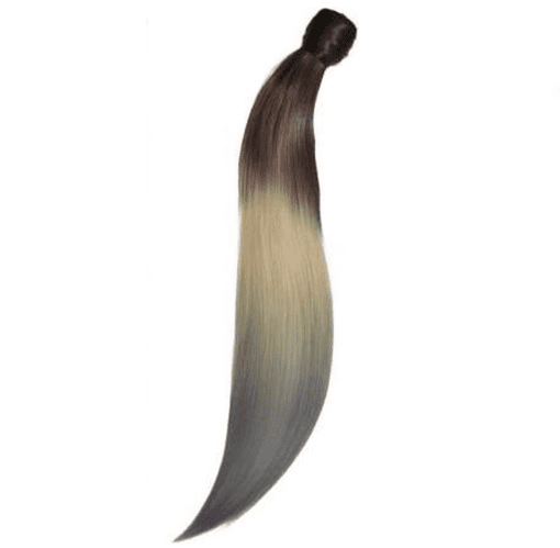 BALMAIN Catwalk Ponytail Memory®Hair Straight 55cm Dip Dye 6 Soft Blue