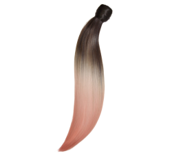 BALMAIN Catwalk Ponytail Memory®Hair Straight 55cm Dip Dye 1 Soft Pink