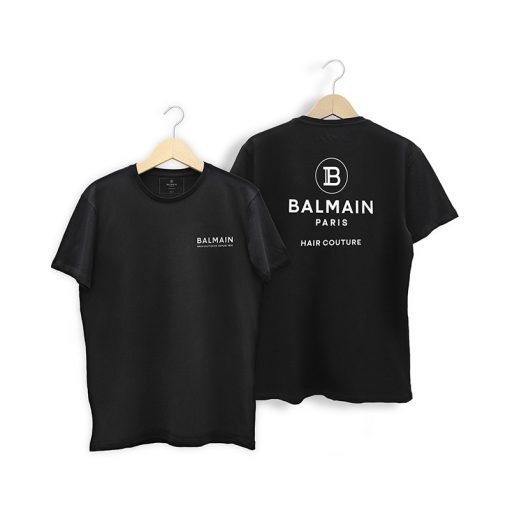 BALMAIN HAIR juuksurile T-särk, S, M, L  / Professional T-shirt Black, S, M, L