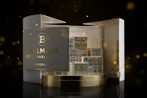 BALMAIN HAIR kingitustekalender jõuludeks valge ja kuldne / Christmas Gift Calendar Gold & White Large - Image 3