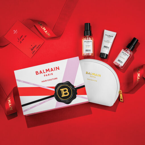 BALMAIN HAIR nahast kosmeetikakott / Love Collection Cosmetic Styling Bag
