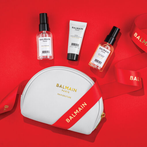 BALMAIN HAIR nahast kosmeetikakott / Love Collection Cosmetic Styling Bag - Image 3