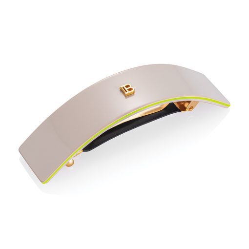 BALMAIN HAIR juukseklamber beez, L / Barrette Beige, L