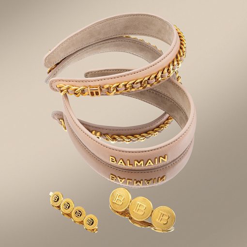 BALMAIN HAIR 18K kullatud juukseklamber, M / 18K Gold Plated Hair Slide, M - Image 4