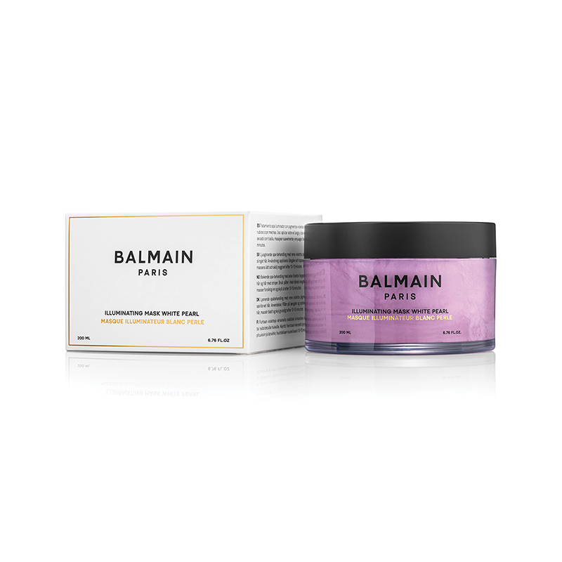 BALMAIN HAIR mask blondidele juuste hooldamiseks / Illuminating Mask White Pearl 200ml, 1000ml