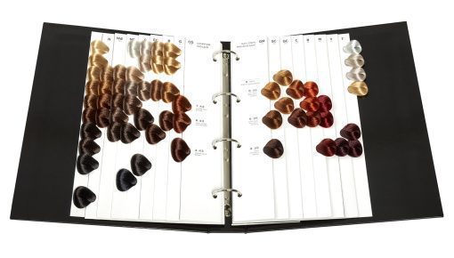 BALMAIN HAIR juuksevärvide värviraamat / Couleurs Couture Hair Dye Colourbook