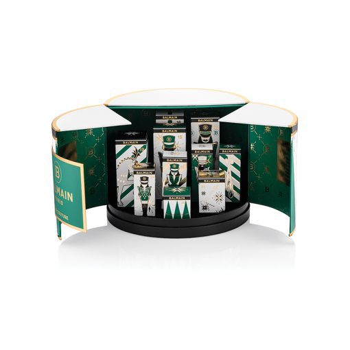 BALMAIN HAIR kingitustekalender jõulud rohe-kuldne / Christmas Gift Calendar Large Green & Gold