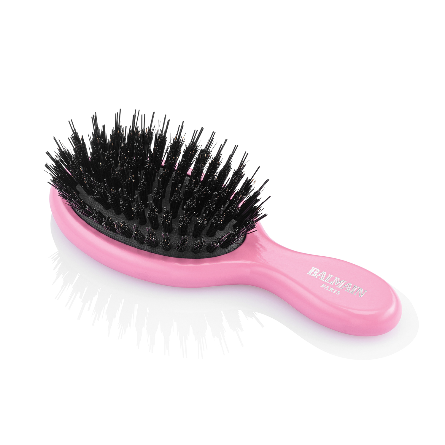 BALMAIN HAIR mini juuksehari juuksepikendustele / Hair Extension Brush Mini Pink - Image 2