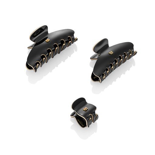 BALMAIN HAIR juukseklamber krabi XS must & valge / Pince a Cheveux XS Black & White - Image 3