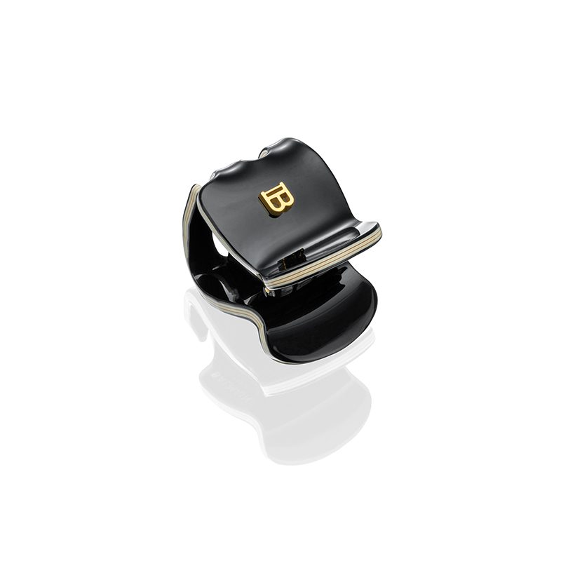 BALMAIN HAIR juukseklamber krabi XS must & valge / Pince a Cheveux XS Black & White - Image 2