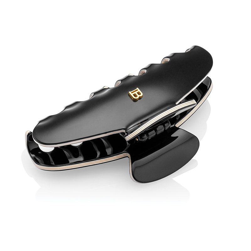 BALMAIN HAIR juukseklamber krabi L must & valge / Pince a Cheveux L Black & White - Image 2