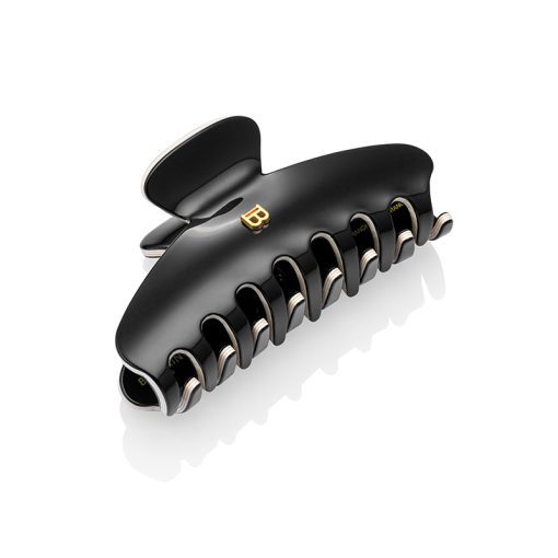 BALMAIN HAIR juukseklamber krabi M must & valge / Pince a Cheveux M Black & White