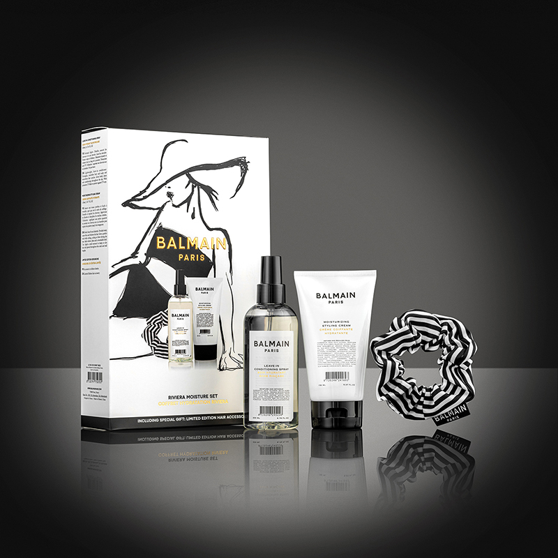 BALMAIN HAIR juukseid sügavuti niisutav komplekt / LE Riviera Moisture Set SS23 - Image 2