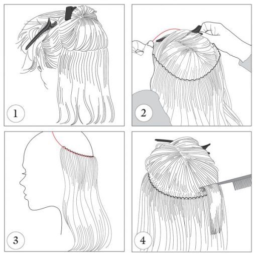 BALMAIN HAIR inimjuustest juuksetress / Hair Dress Human Hair - Image 20