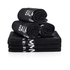 BALMAIN HAIR Salongi pleegituskindel rätik must / Bleach Salon Proof Towel, Black