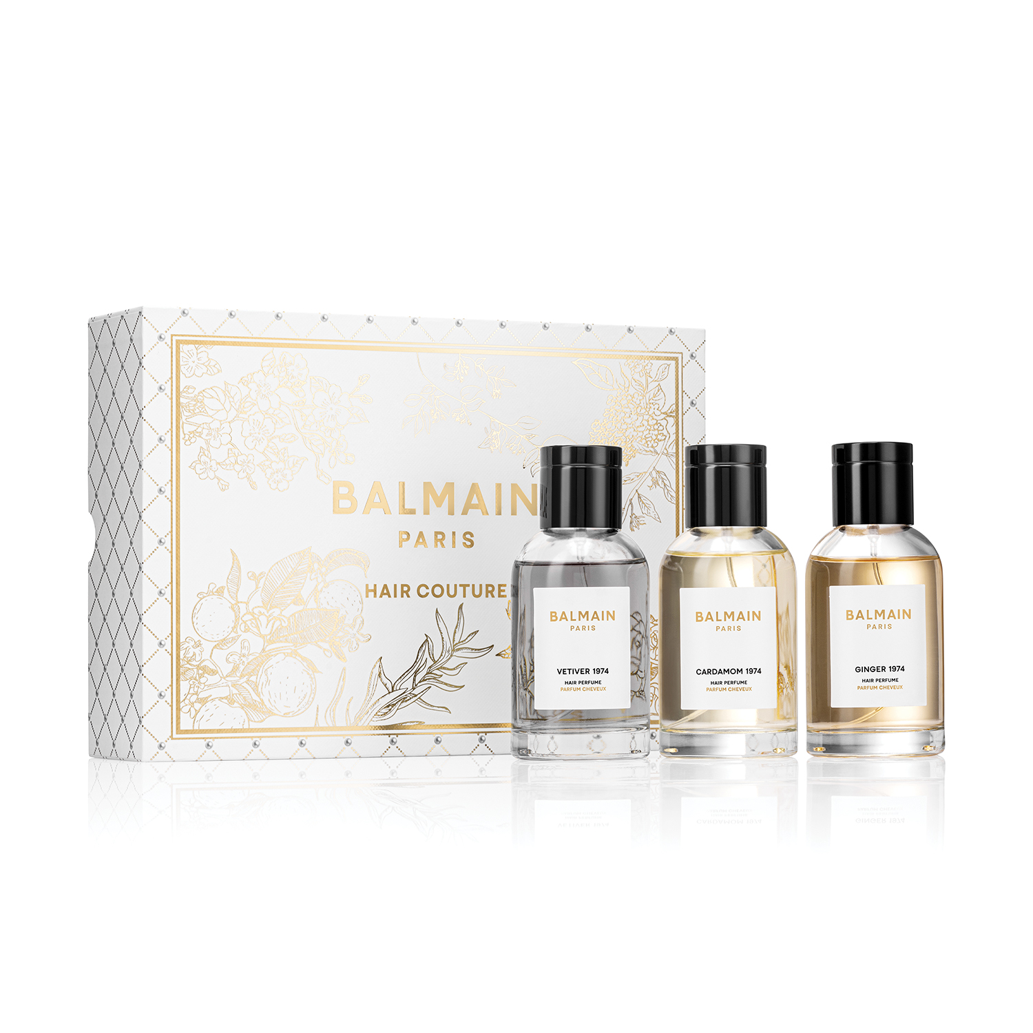 BALMAIN HAIR juukseparfüümide komplekt / Anniversary Hair Perfume Set, 3x100ml