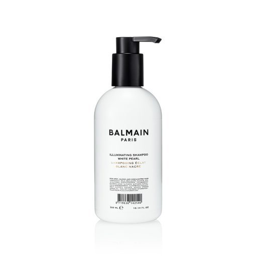 BALMAIN HAIR kirgastav hõbešampoon valge pärli kumaga / Illuminating White Pearl Shampoo