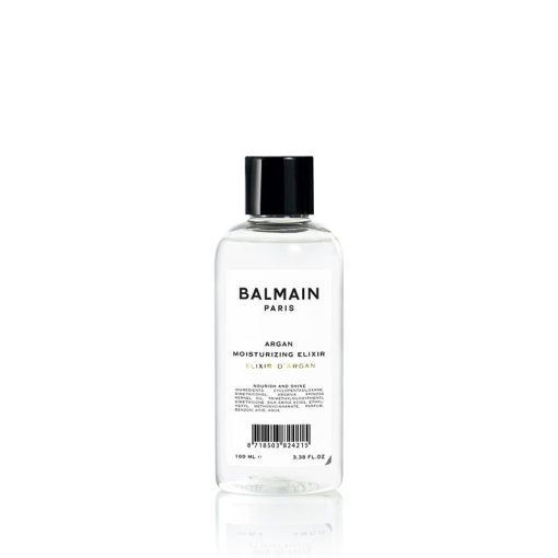BALMAIN HAIR raffia materjalist kosmeetikakott / Raffia Cosmetic Bag with 2 products - Image 4