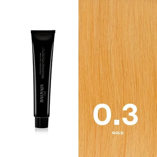 BALMAIN HAIR püsivärv Toner 0.3 Gold/ Couleurs Couture Toner 0.3 Gold 60ml