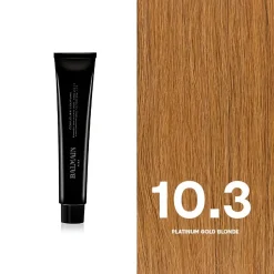 BALMAIN HAIR püsivärv 10.3 Platinum Gold Blonde / Couleurs Couture 10.3 Platinum Gold Blonde 60ml