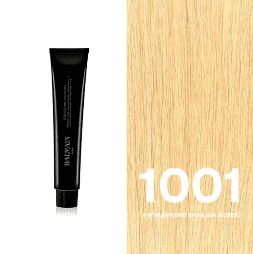 BALMAIN HAIR püsivärv 1001 Superlightener Extra Ash Blonde/ Couleurs Couture 1001 Superlightener Extra Ash Blonde 60ml