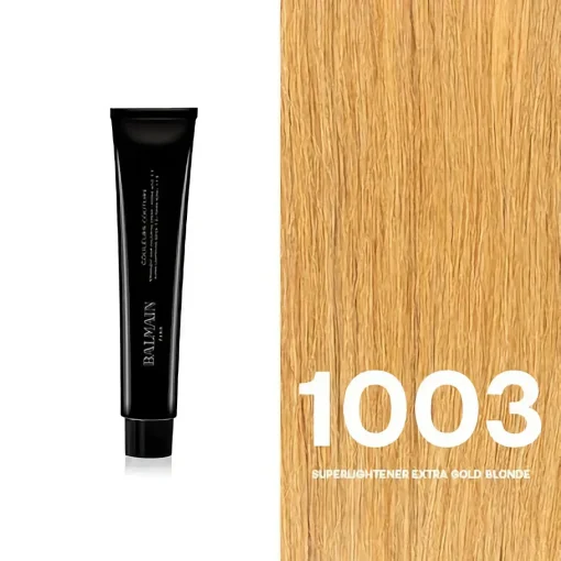 BALMAIN HAIR püsivärv 1003 Superlightener Extra Gold Blonde/ Couleurs Couture 1003 Superlightener Extra Gold Blonde 60ml