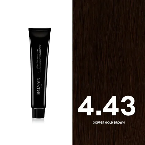 BALMAIN HAIR püsivärv 4.43 Copper Gold Brown / Couleurs Couture 4.43 Copper Gold Brown 60ml
