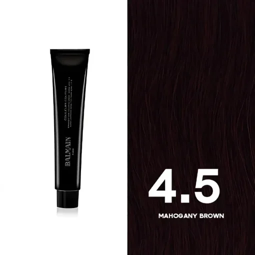BALMAIN HAIR püsivärv 4.5 Mahogany Brown/ Couleurs Couture 4.5 Mahogany Brown 60ml
