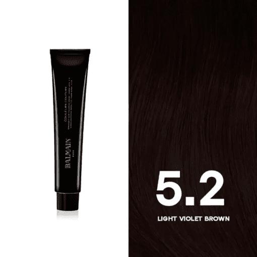 BALMAIN HAIR püsivärv 5.2 Light Violet Brown / Couleurs Couture 5.2 Light Violet Brown 60ml
