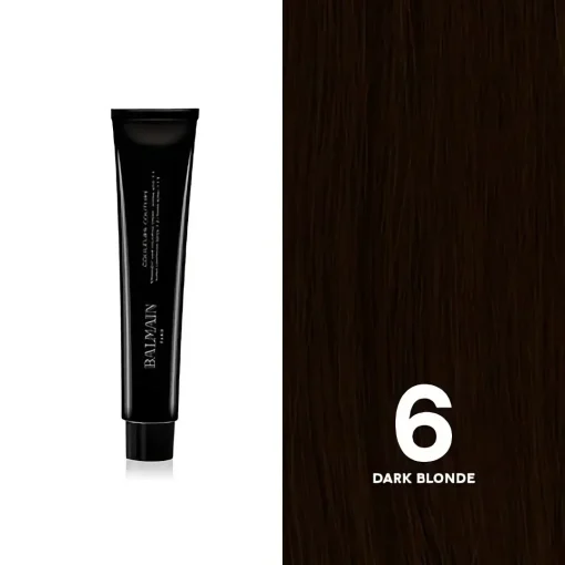 BALMAIN HAIR püsivärv 6 Dark Blonde/ Couleurs Couture 6 Dark Blonde 60ml