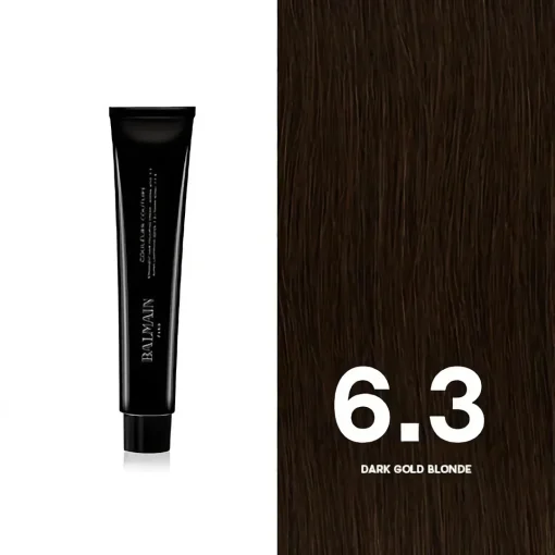 BALMAIN HAIR püsivärv 6.3 Dark Gold Blonde / Couleurs Couture 6.3 Dark Gold Blonde 60ml