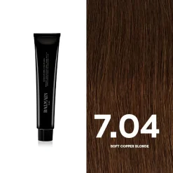 BALMAIN HAIR püsivärv 7.04 Soft Copper Blonde/ Couleurs Couture 7.04 Soft Copper Blonde 60ml