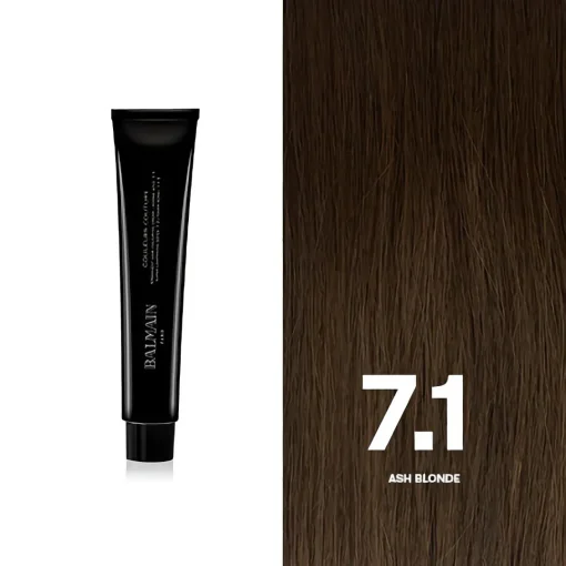 BALMAIN HAIR püsivärv 7.1 Ash Blonde / Couleurs Couture 7.1 Ash Blonde 60ml