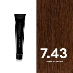 BALMAIN HAIR püsivärv 7.43 Copper Gold Blonde/ Couleurs Couture 7.43 Copper Gold Blonde 60ml
