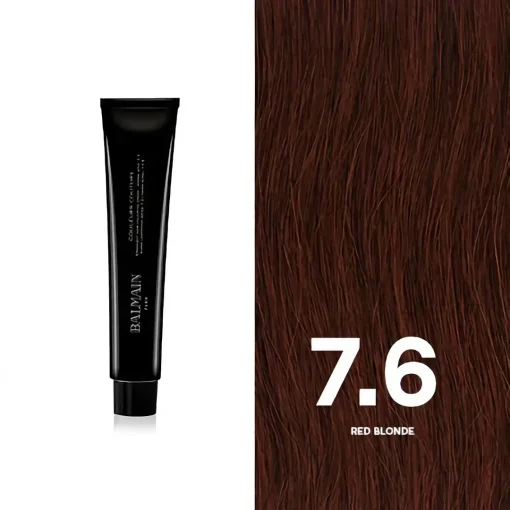 BALMAIN HAIR püsivärv 7.6 Red Blonde/ Couleurs Couture 7.6 Red Blonde 60ml